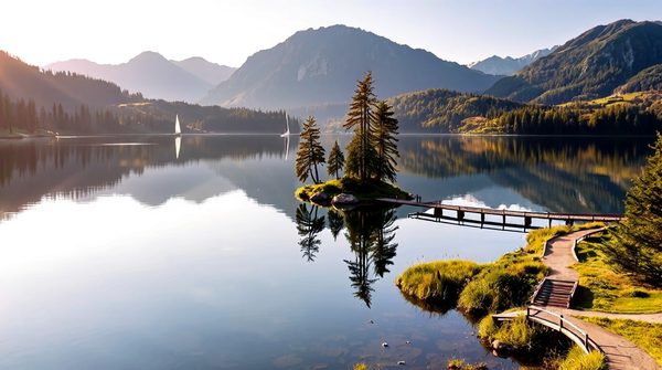 Lac de Curbans : entre nature et activités inoubliables
